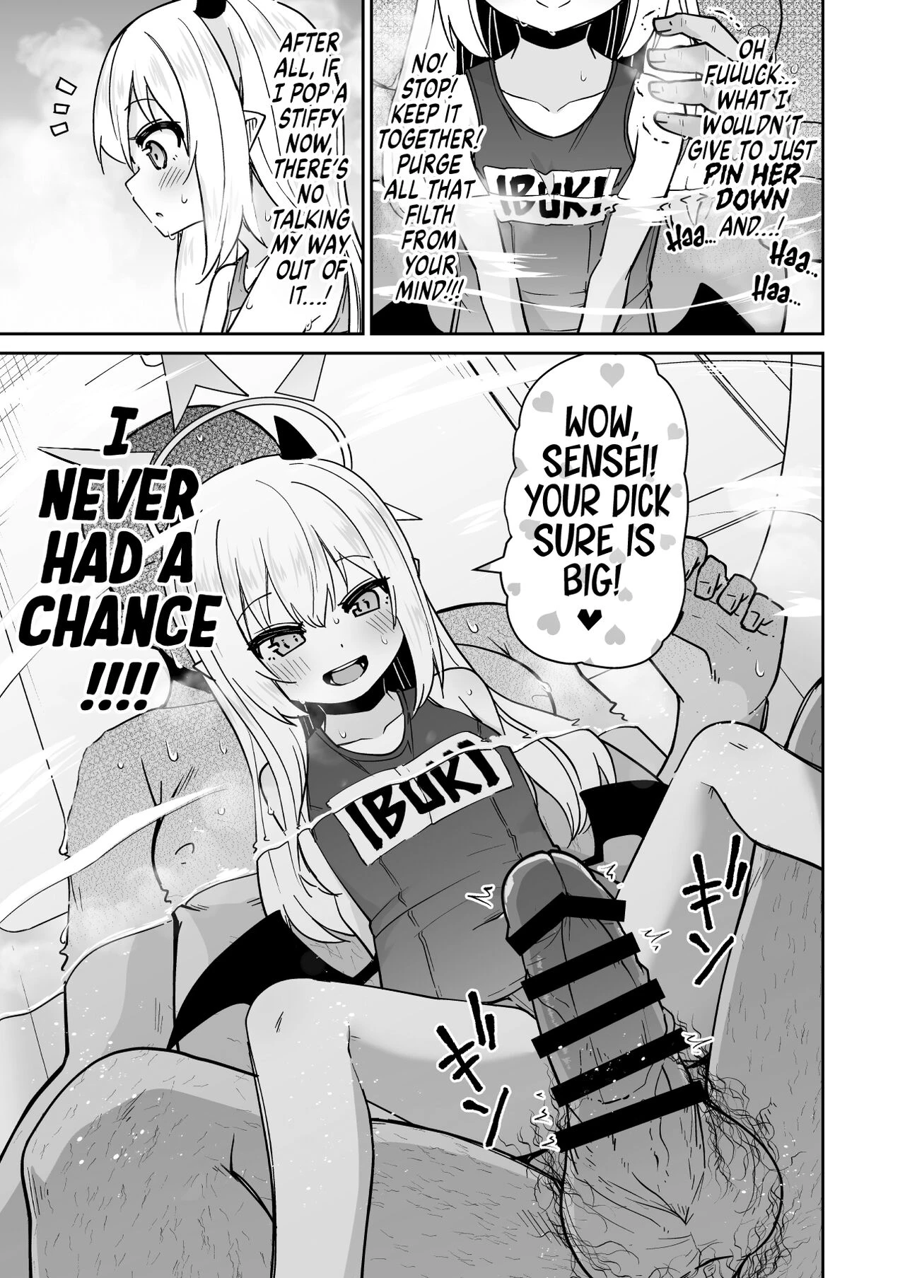 Sensei! Do You Wanna Play Pretend Doggies With Ibuki? | Sensee Ibuki to Wanwan Gokko Shiyo? porn comic picture 6