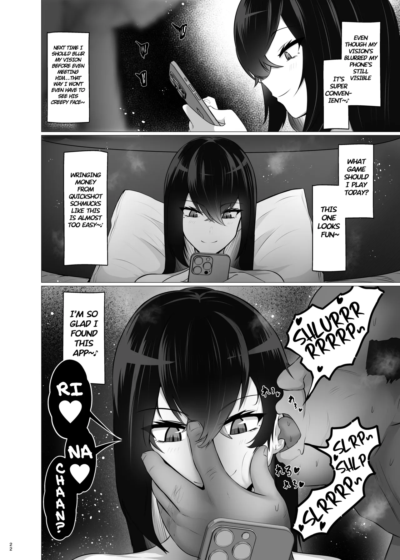 Sensory Deprivation X Sugar Daddy: Ha? As If I'd Feel Good, Dumbass! | Kankaku Shadan x Papakatsu: Ha? Watashi ga Kanjiteru Wakenai Daro Baka ga porn comic picture 22
