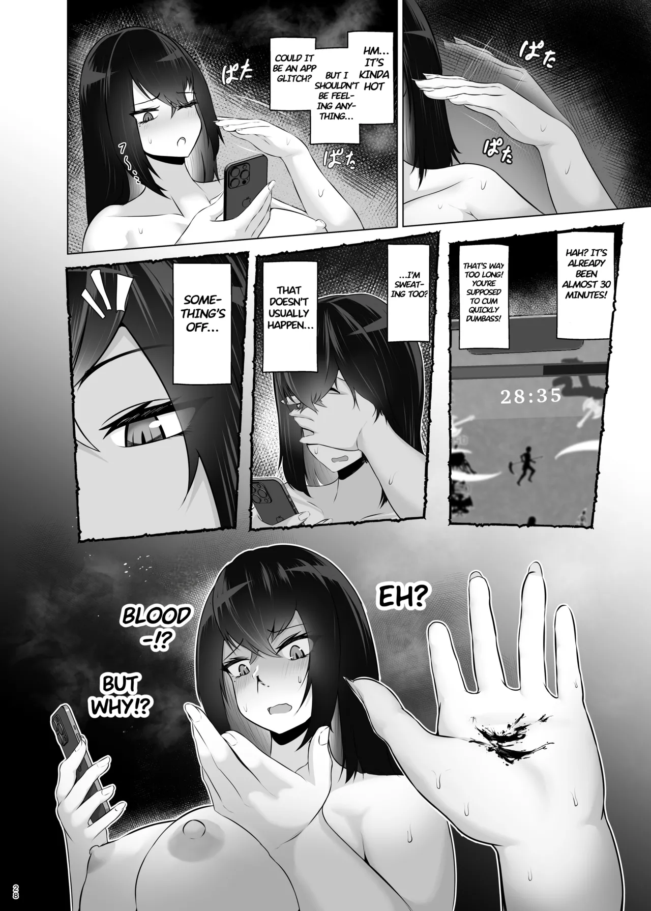 Sensory Deprivation X Sugar Daddy: Ha? As If I'd Feel Good, Dumbass! | Kankaku Shadan x Papakatsu: Ha? Watashi ga Kanjiteru Wakenai Daro Baka ga porn comic picture 28