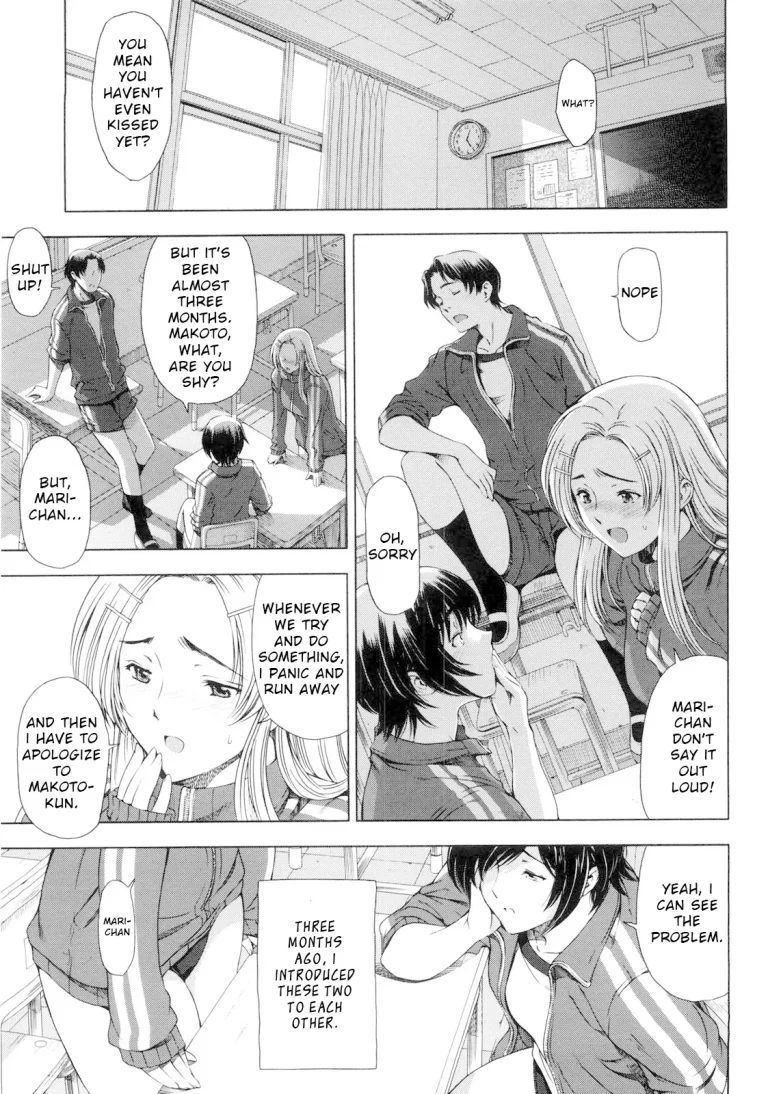 Sensual Love Triangle | Kannou no Triangle porn comic picture 3
