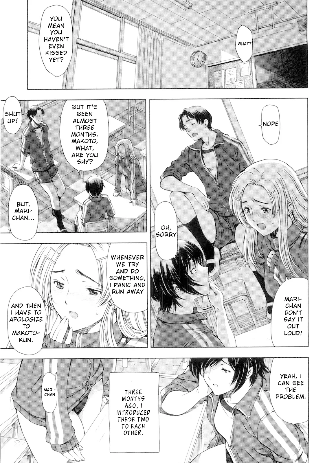 Sensual Love Triangle | Kannou no Triangle porn comic picture 3