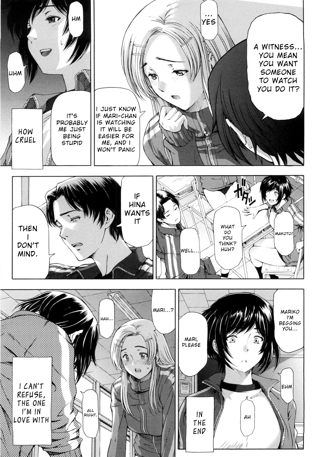 Sensual Love Triangle | Kannou no Triangle porn comic picture 5