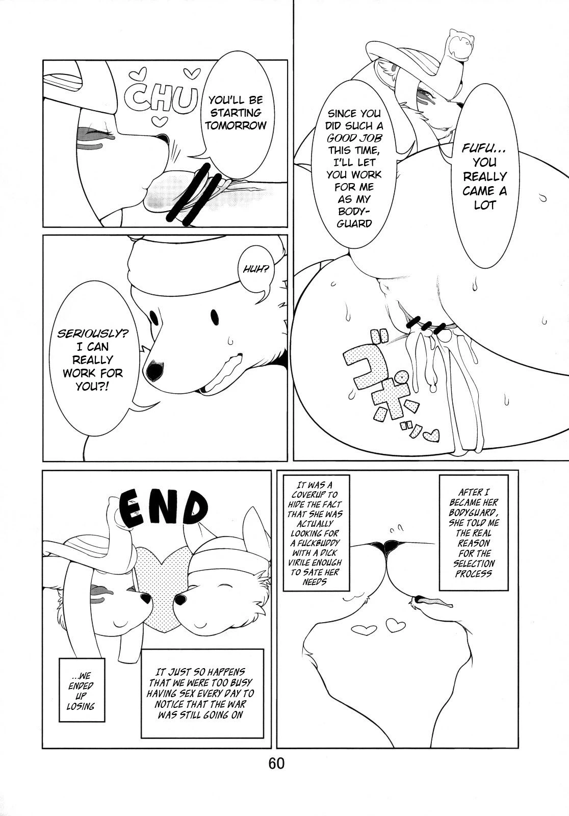 Serving the Queen porn comic picture 8