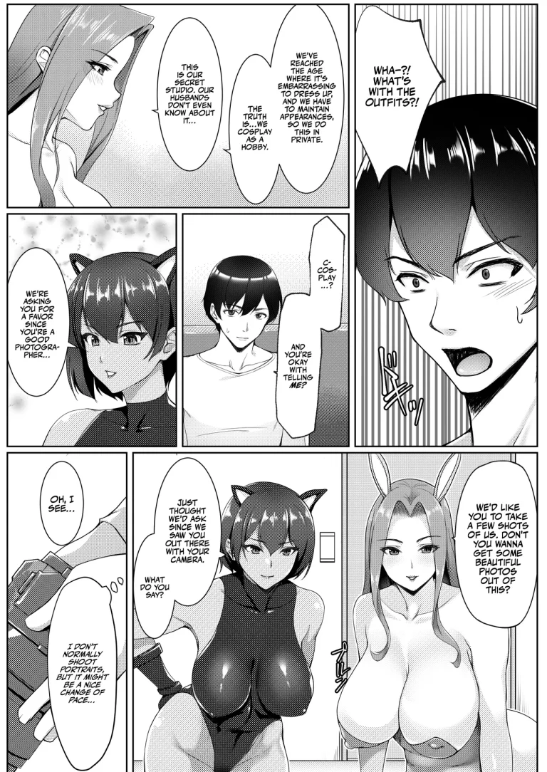 Setting Aside Our Married Lives When We Cosplay | Cosplay Shiteiru Toki wa Hitozuma de wa Arimasen porn comic picture 7