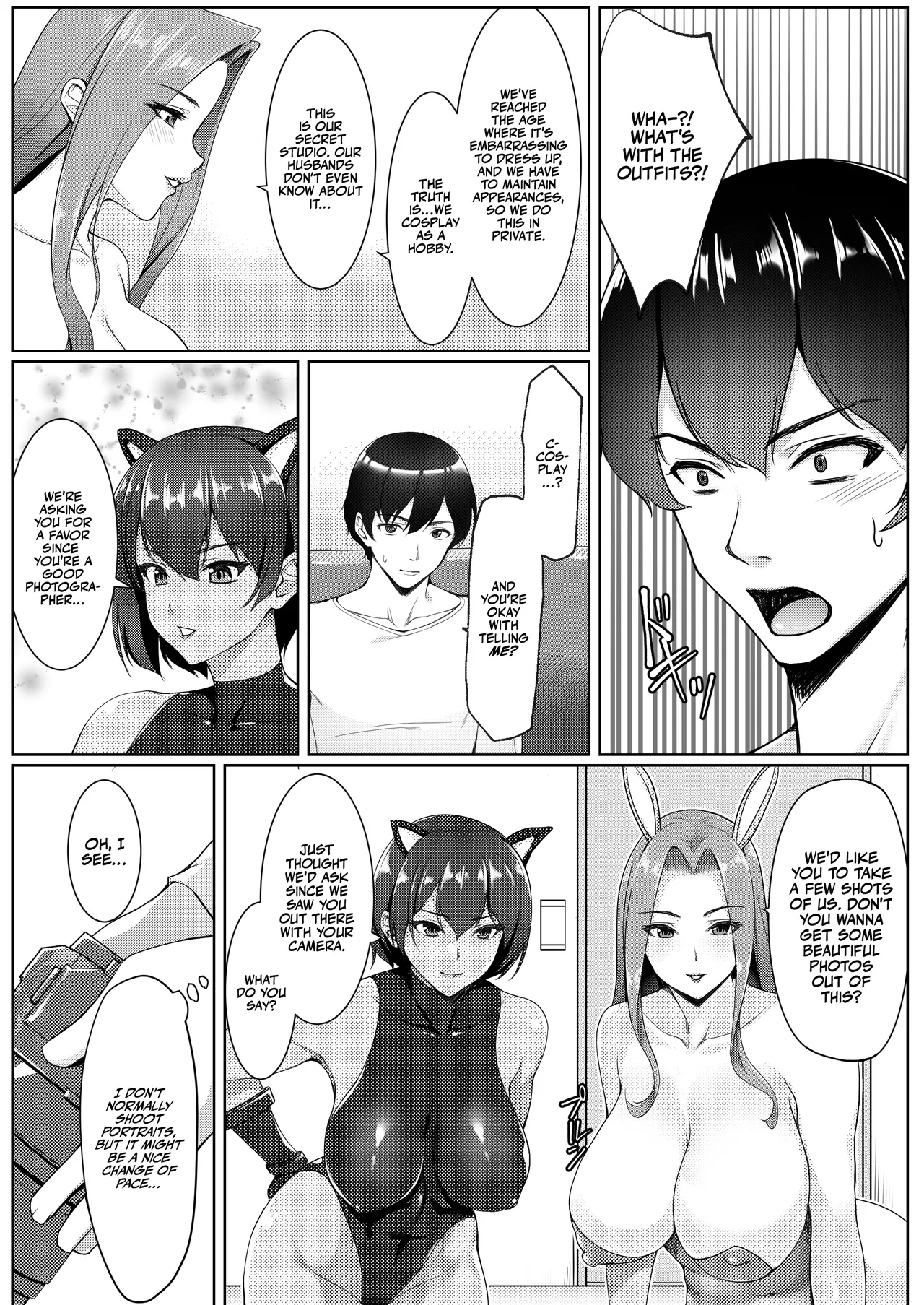 Setting Aside Our Married Lives When We Cosplay | Cosplay Shiteiru Toki wa Hitozuma de wa Arimasen porn comic picture 7