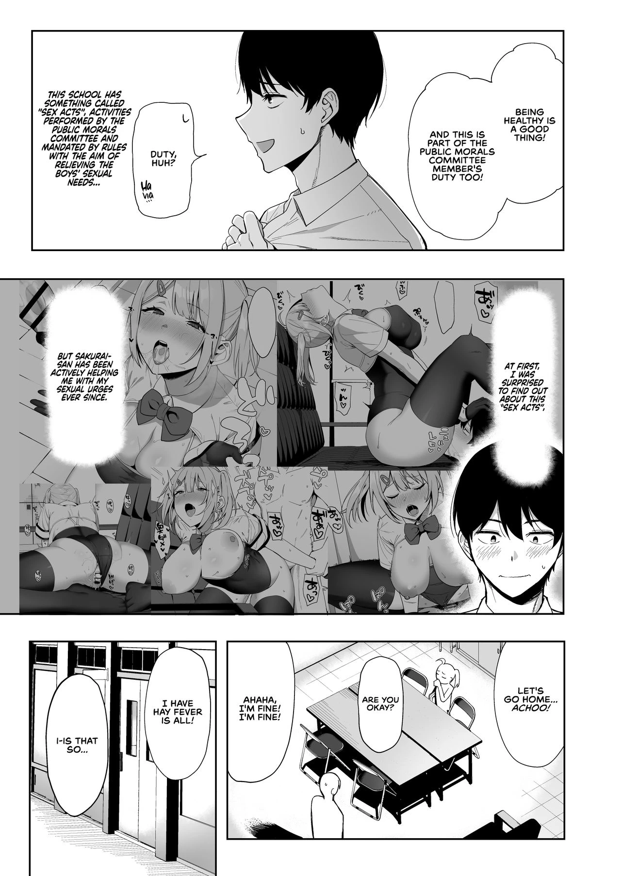 SEX ACTS with a Member of the Public Moral Committee 2| Fuuki Iin to Fuuzoku Katsudou 2 porn comic picture 6