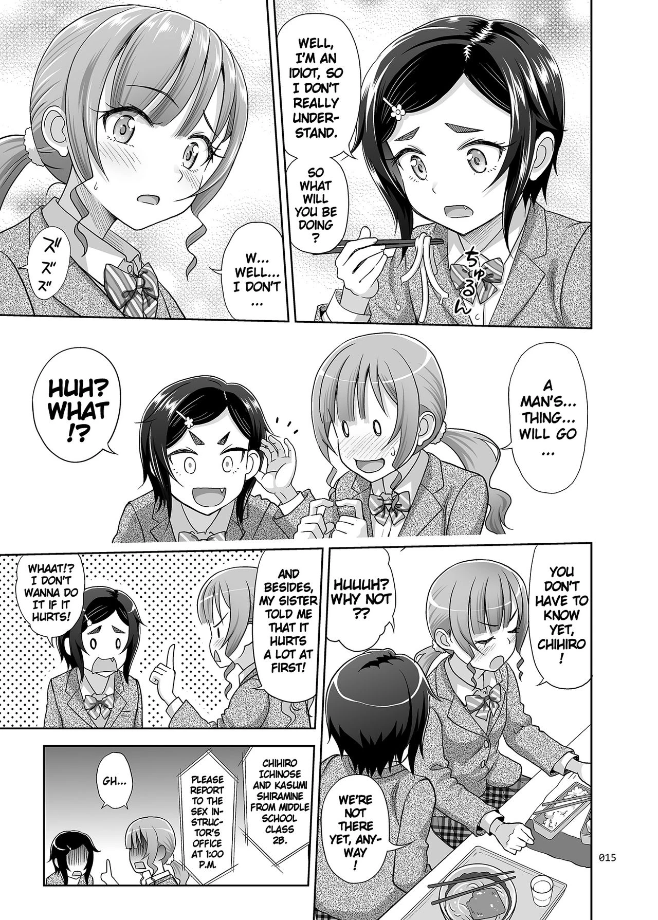 Sex Instructor 2 - They Seemed to be Getting Along Well, so I Picked Them Up Together | Seishidouin no Oshigoto 2 Naka ga Yosasou datta node Futari Matomete Hojikutte Ageta porn comic picture 14