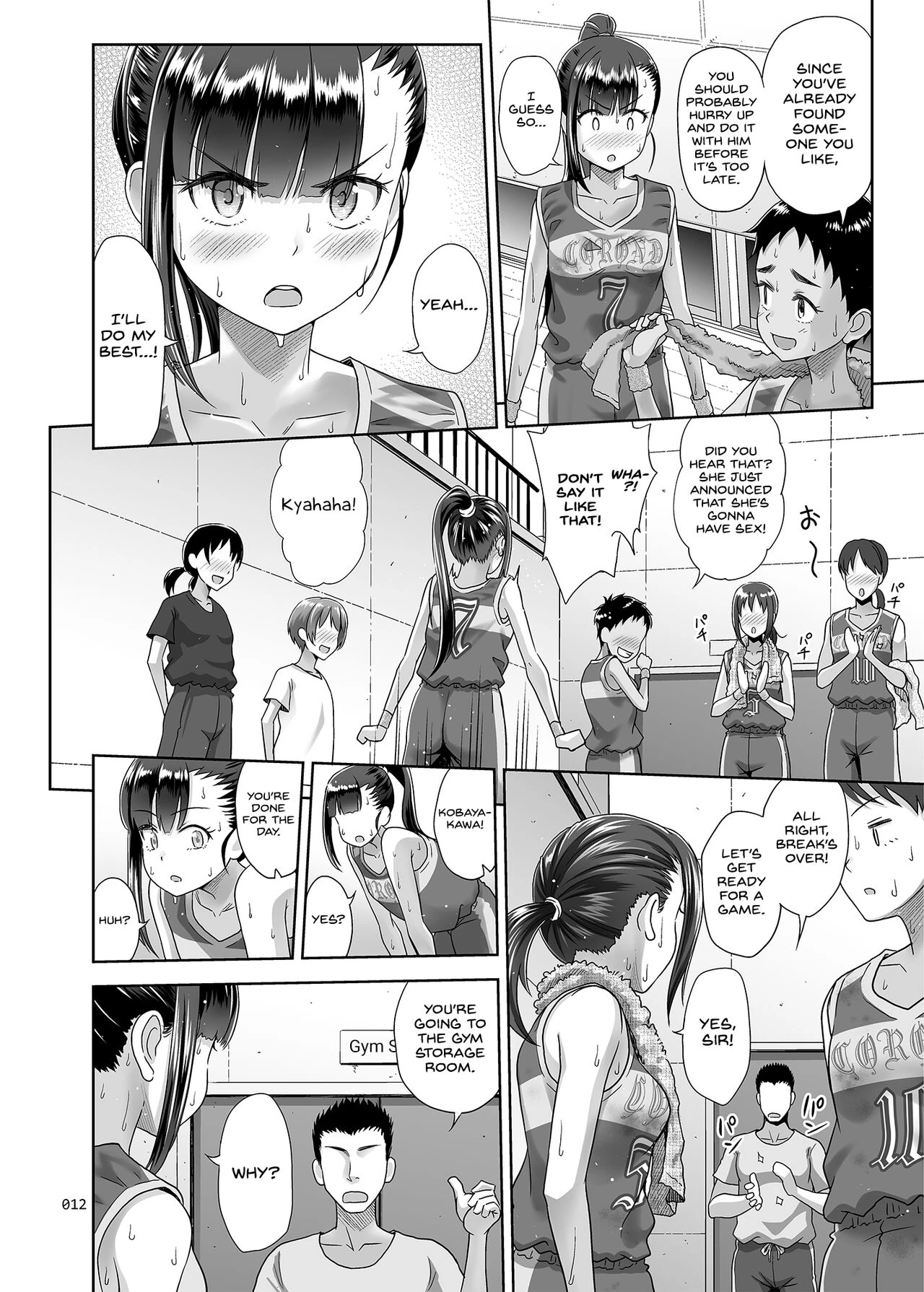 Sex Instructor 3 | Seishidouin no Oshigoto 3 Mushiatsui Taiiku Souko de Iron na Renshuu o Shitemitara Asedaku ni Natta porn comic picture 11