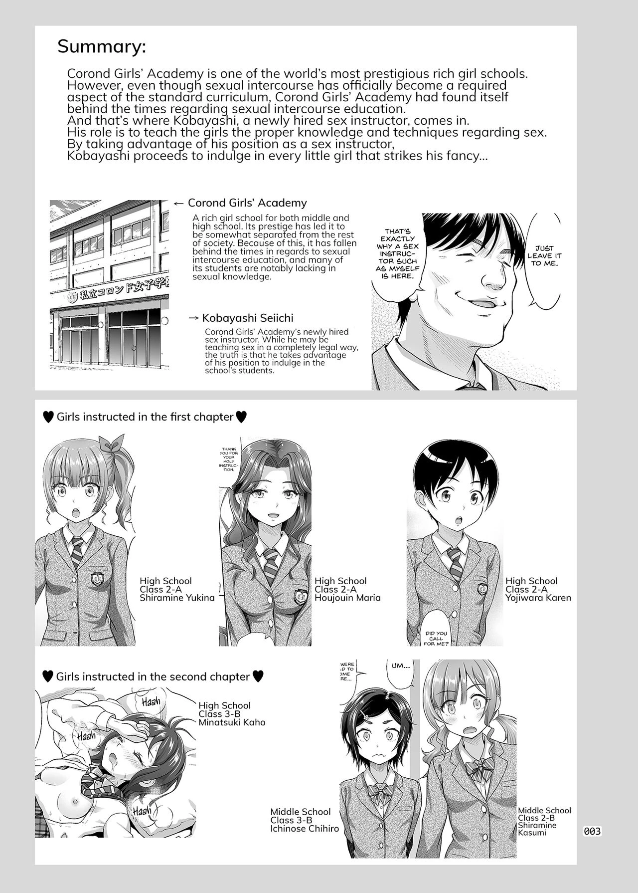 Sex Instructor 3 | Seishidouin no Oshigoto 3 Mushiatsui Taiiku Souko de Iron na Renshuu o Shitemitara Asedaku ni Natta porn comic picture 2