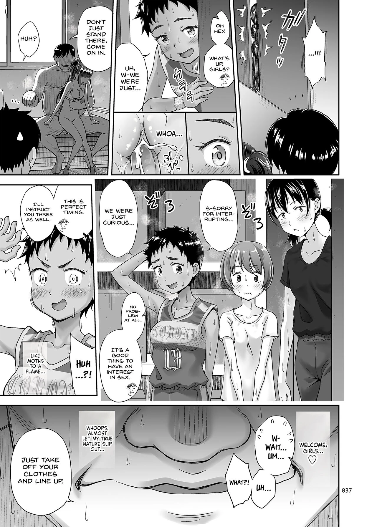 Sex Instructor 3 | Seishidouin no Oshigoto 3 Mushiatsui Taiiku Souko de Iron na Renshuu o Shitemitara Asedaku ni Natta porn comic picture 36