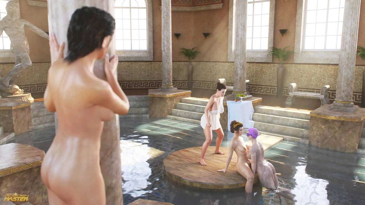 Sex Patrol - Hot Greek Baths porn comic picture 24