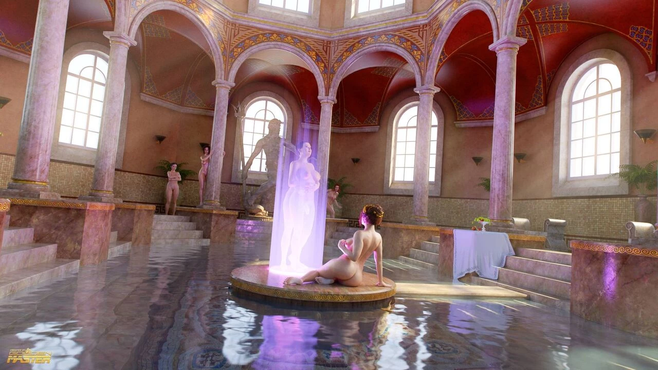 Sex Patrol - Hot Greek Baths porn comic picture 87