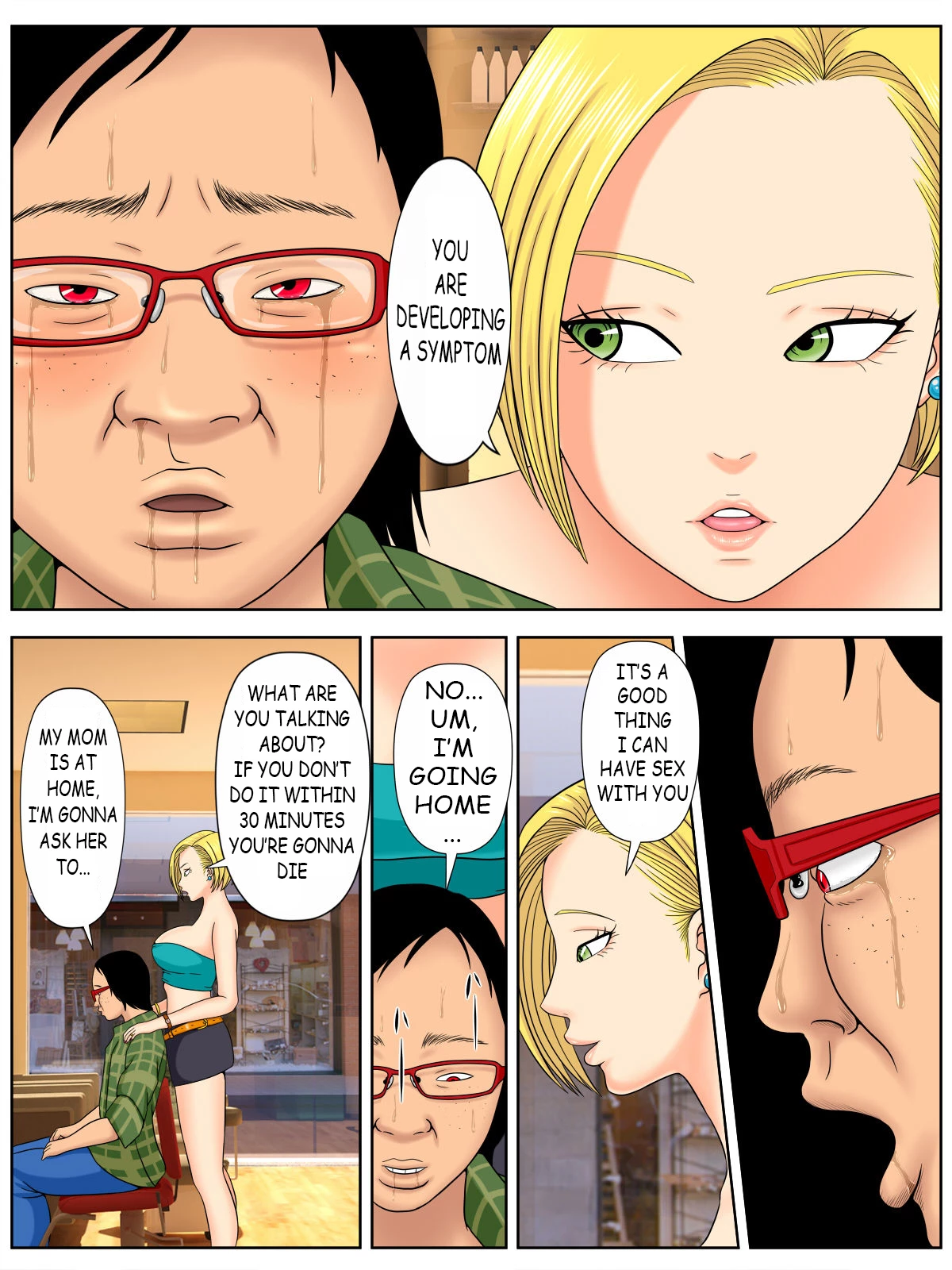 Sex Shinaito Shinu Yamai 2 ~Hasshou Shitara Sex wa Gimu~ porn comic picture 12