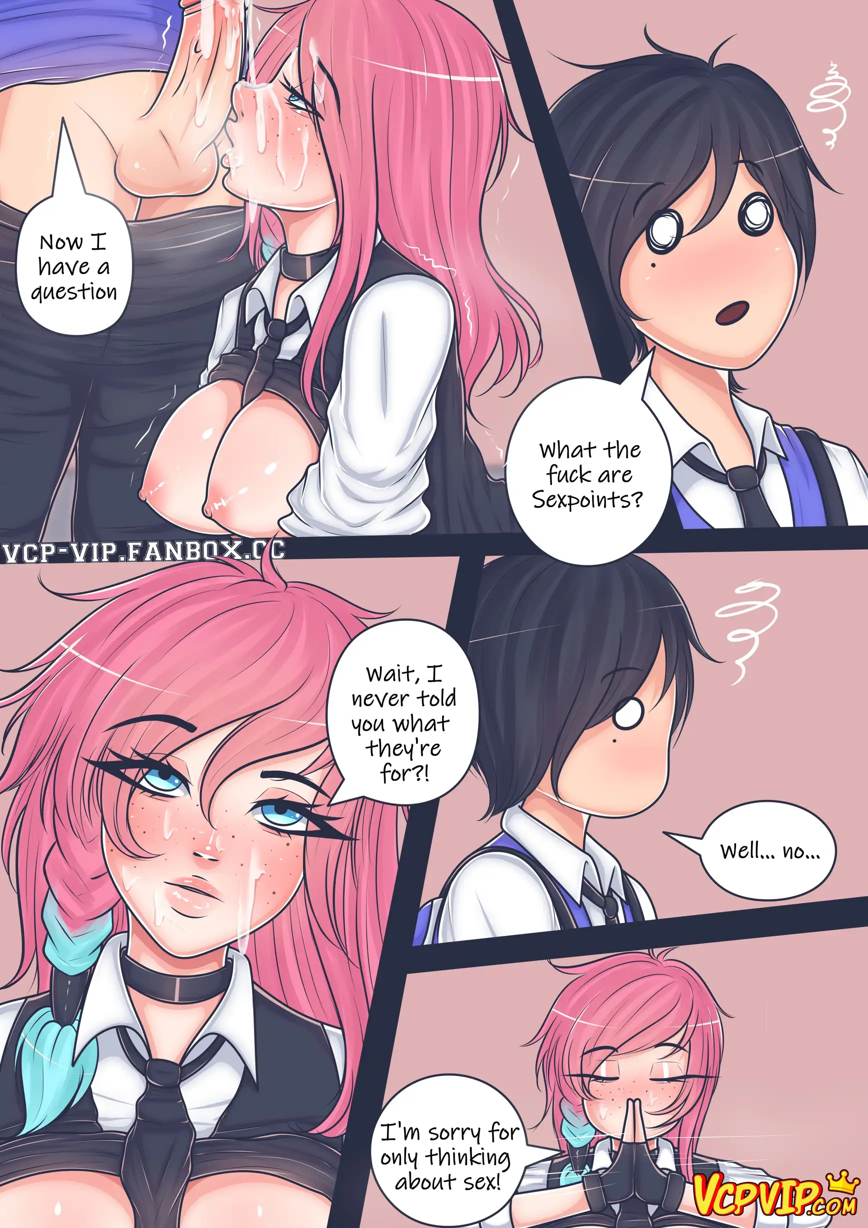 SexPoints Academy 2 porn comic picture 9
