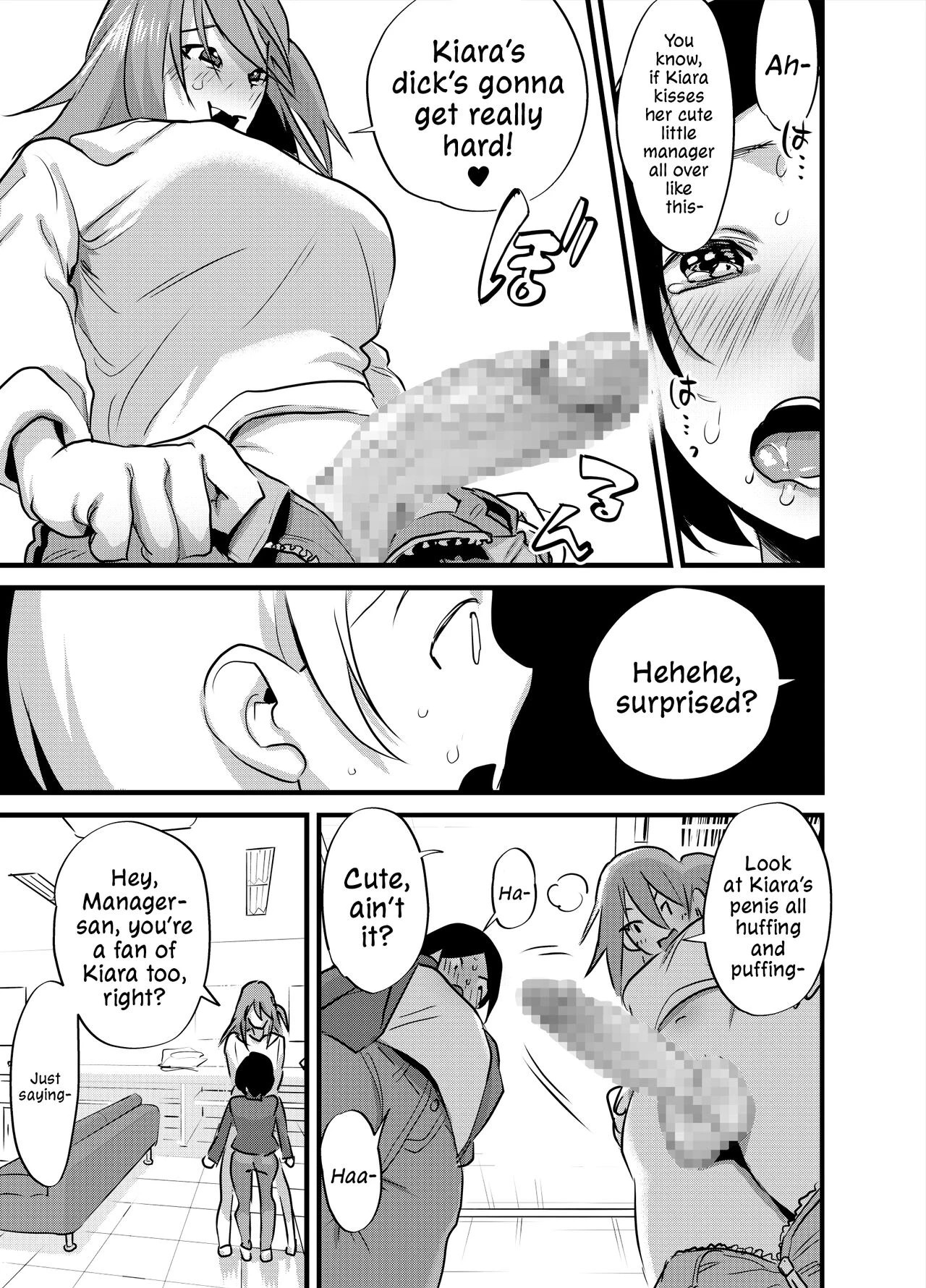 Sexual Relief Is Part Of My Job As A Futanari Idol's Manager! | Futanari Idol no Seishori mo Manager no Shigoto desu! porn comic picture 8
