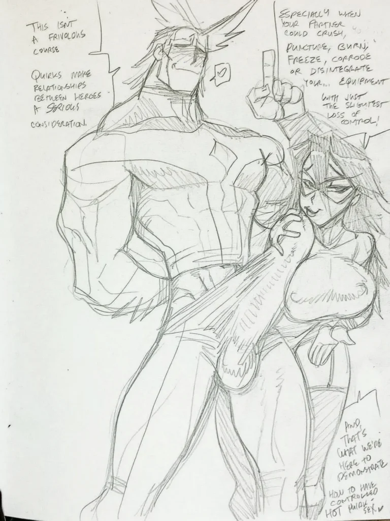 Sexy Quirk Lecture Goof Of porn comic picture 2