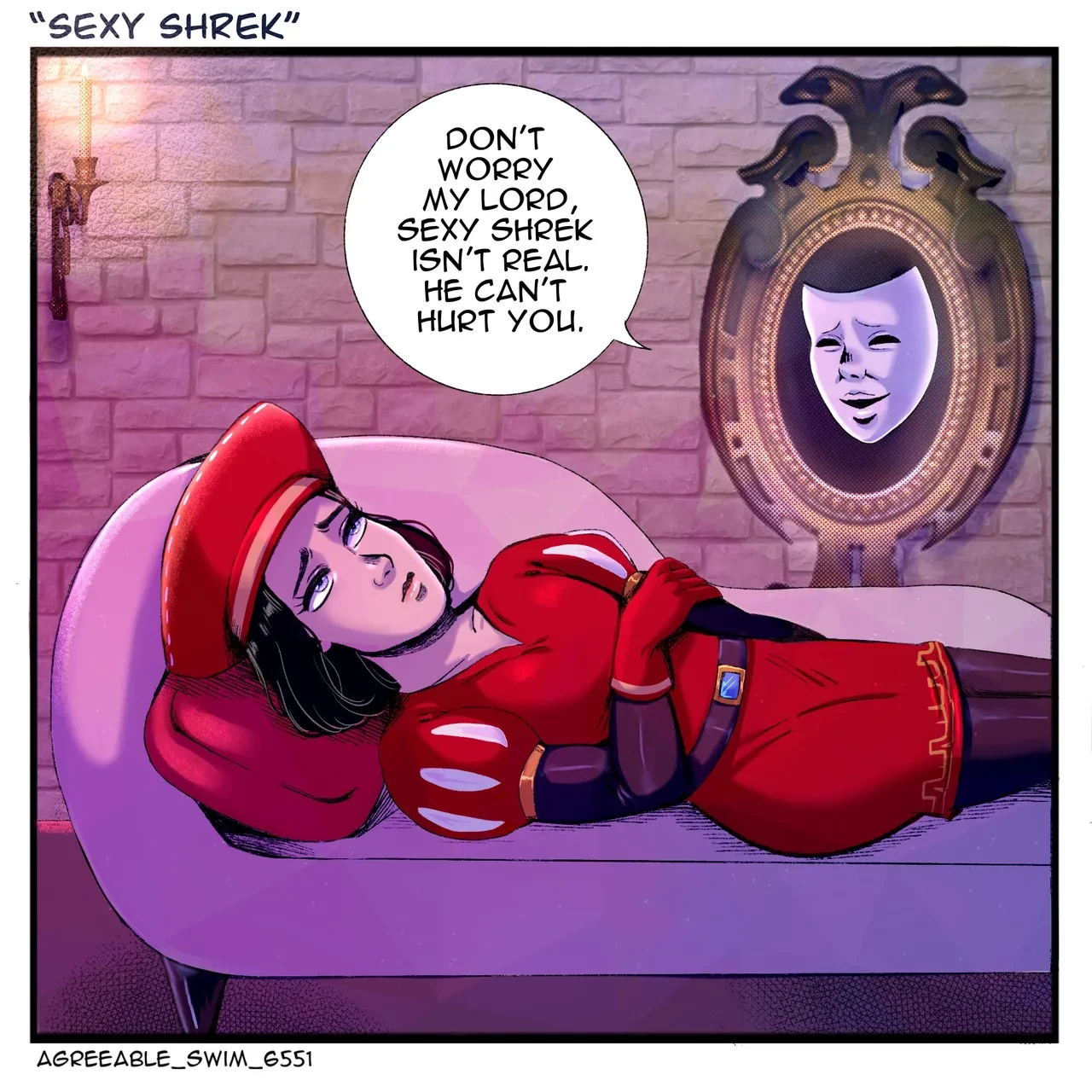 Sexy Shrek porn comic picture 1