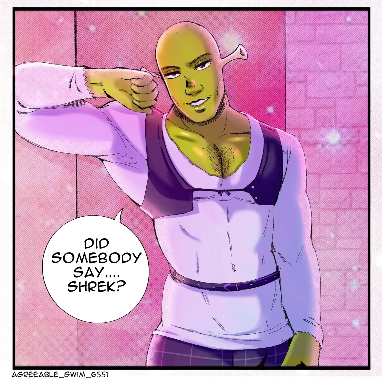 Sexy Shrek porn comic picture 4
