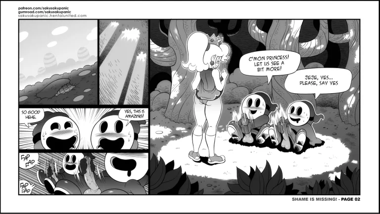 Shame Is Missing porn comic picture 3