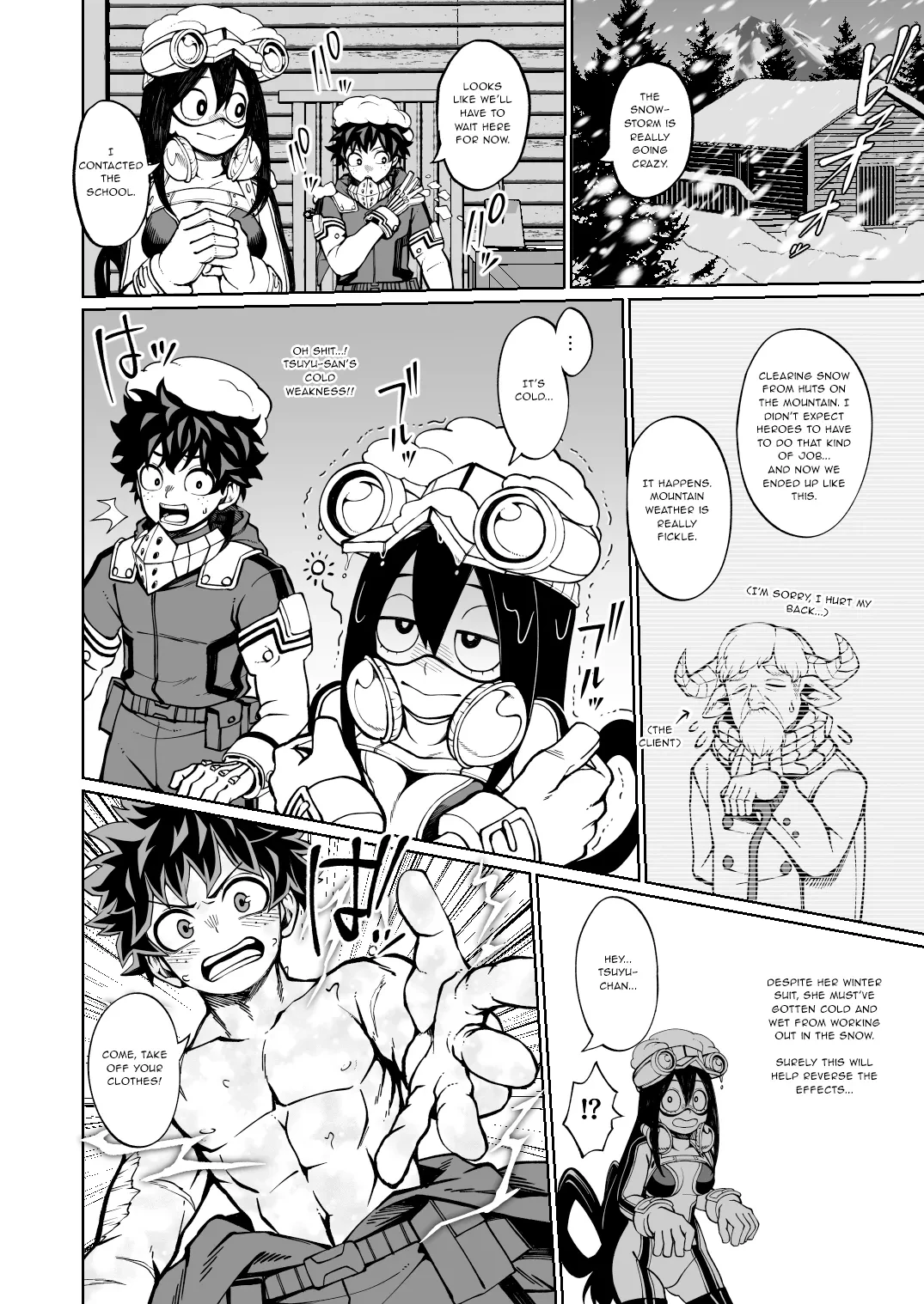Sharing Body Heat porn comic picture 1