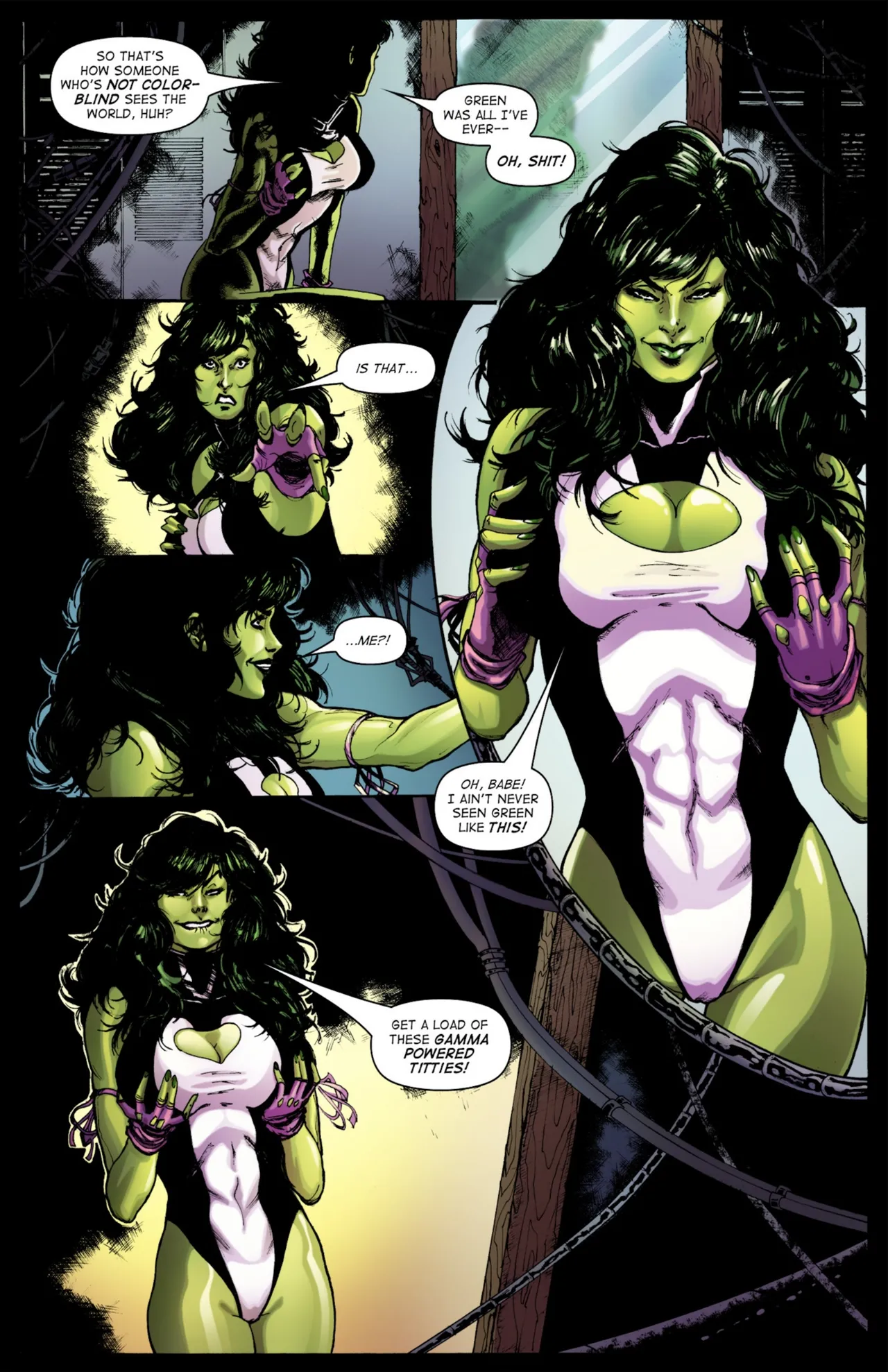 She-Hulk - Acts of Lust porn comic picture 4