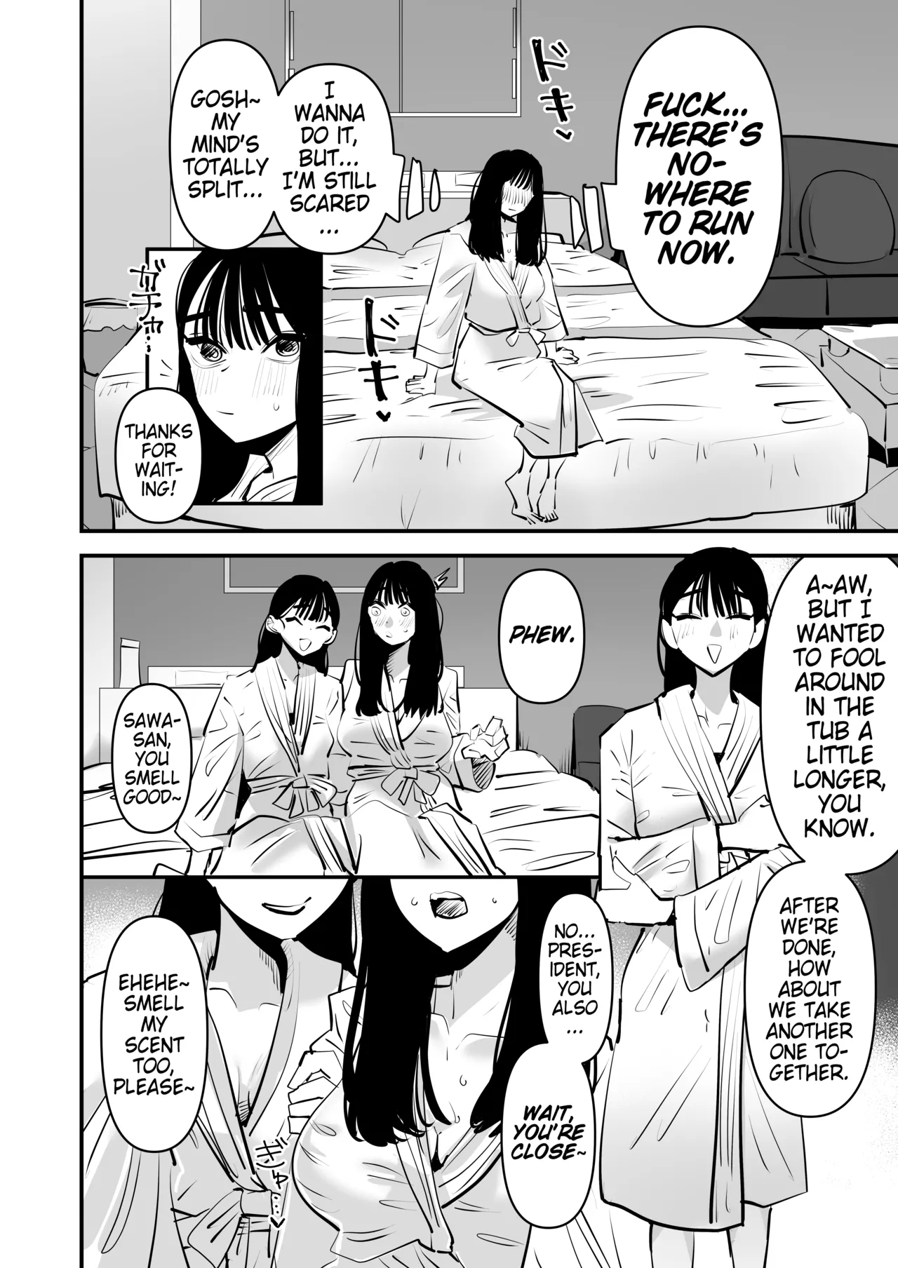 She's Crazy Good at Yuri Sex Despite Being the Student President and it Seriously Pisses Me Off | Iincho no Kuse ni Yuri Sex Chou Umakute Maji Mukatsuku porn comic picture 13