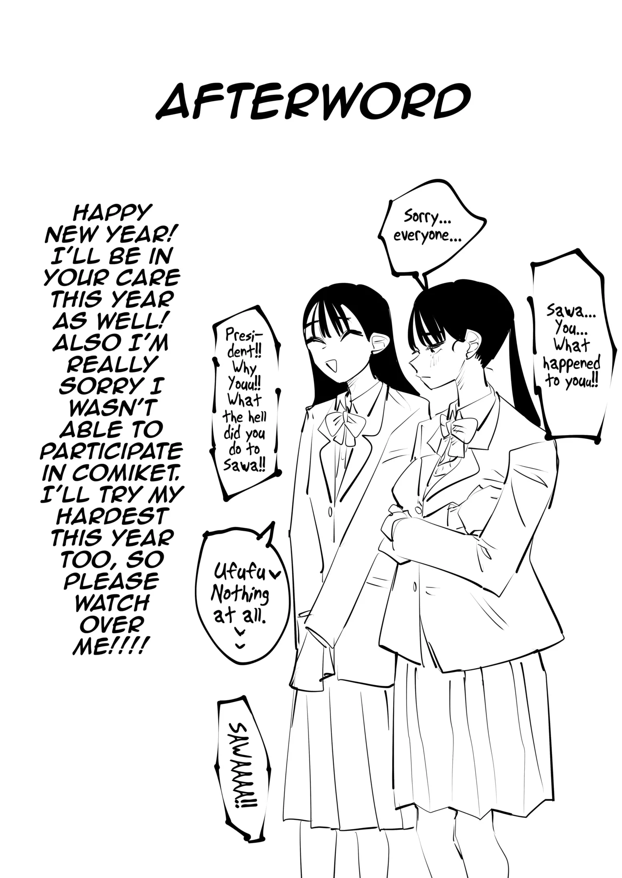 She's Crazy Good at Yuri Sex Despite Being the Student President and it Seriously Pisses Me Off | Iincho no Kuse ni Yuri Sex Chou Umakute Maji Mukatsuku porn comic picture 39