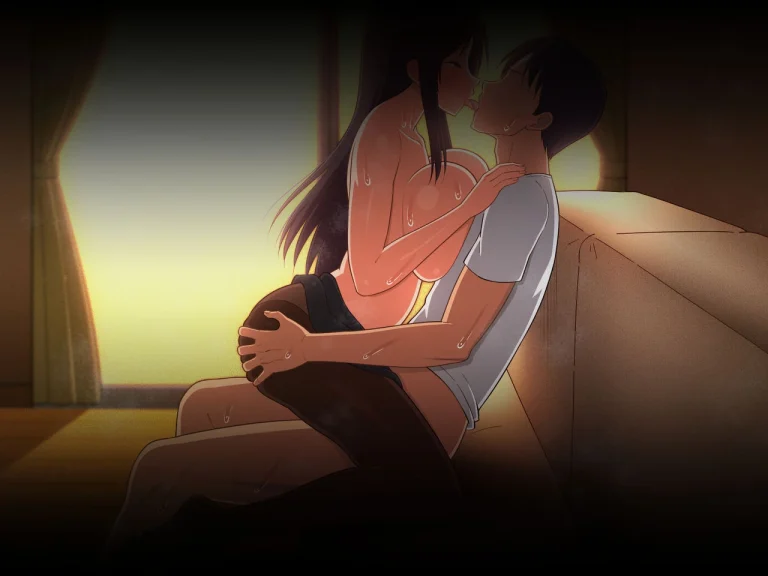 Shigoto Ningen de Kibishikatta Hahaoya wa Musuko to no Kinshin Koubi de Midara ni Aeide Jusei Suru|Strict Workaholic Mother is Gasping L porn comic picture 119