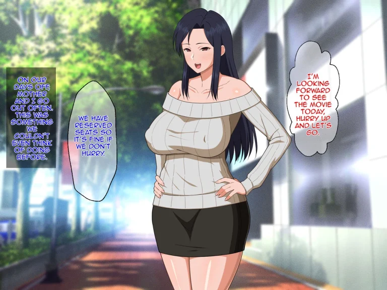 Shigoto Ningen de Kibishikatta Hahaoya wa Musuko to no Kinshin Koubi de Midara ni Aeide Jusei Suru|Strict Workaholic Mother is Gasping L porn comic picture 120