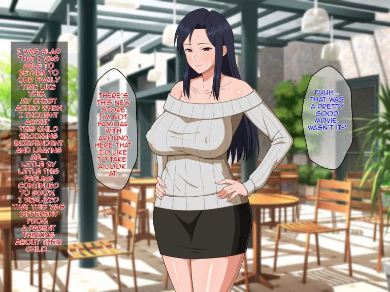 Shigoto Ningen de Kibishikatta Hahaoya wa Musuko to no Kinshin Koubi de Midara ni Aeide Jusei Suru|Strict Workaholic Mother is Gasping L porn comic picture 121