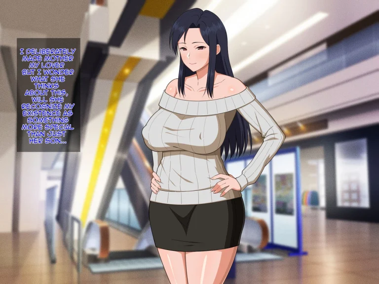 Shigoto Ningen de Kibishikatta Hahaoya wa Musuko to no Kinshin Koubi de Midara ni Aeide Jusei Suru|Strict Workaholic Mother is Gasping L porn comic picture 122