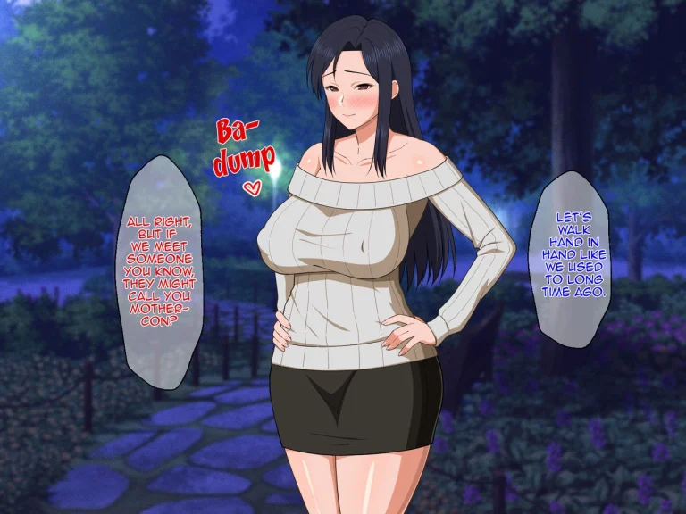 Shigoto Ningen de Kibishikatta Hahaoya wa Musuko to no Kinshin Koubi de Midara ni Aeide Jusei Suru|Strict Workaholic Mother is Gasping L porn comic picture 124