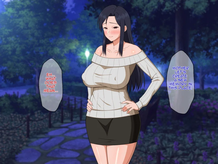 Shigoto Ningen de Kibishikatta Hahaoya wa Musuko to no Kinshin Koubi de Midara ni Aeide Jusei Suru|Strict Workaholic Mother is Gasping L porn comic picture 125