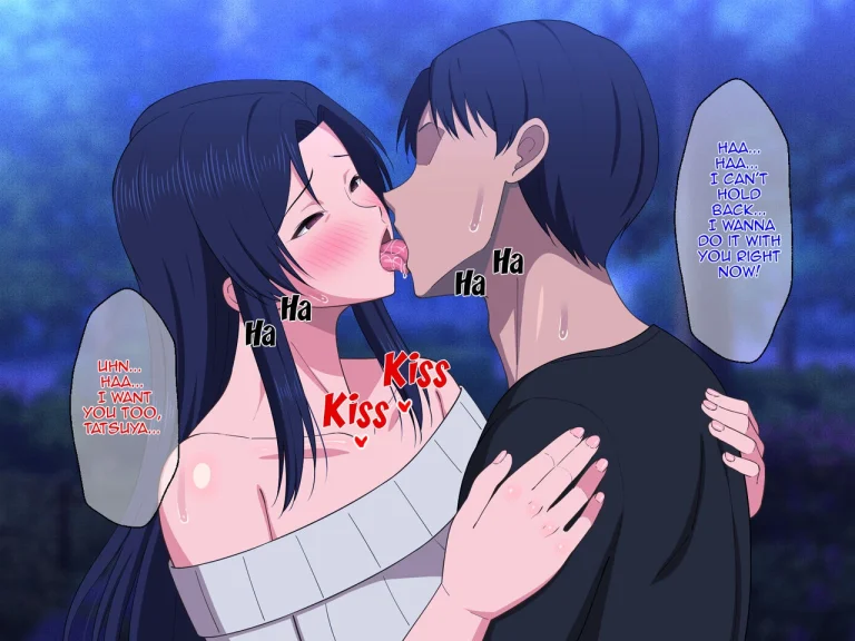 Shigoto Ningen de Kibishikatta Hahaoya wa Musuko to no Kinshin Koubi de Midara ni Aeide Jusei Suru|Strict Workaholic Mother is Gasping L porn comic picture 130