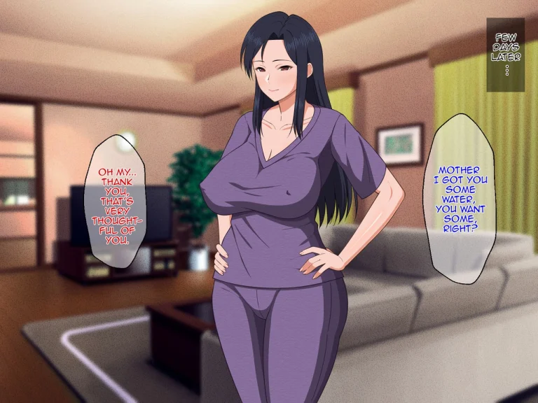 Shigoto Ningen de Kibishikatta Hahaoya wa Musuko to no Kinshin Koubi de Midara ni Aeide Jusei Suru|Strict Workaholic Mother is Gasping L porn comic picture 14