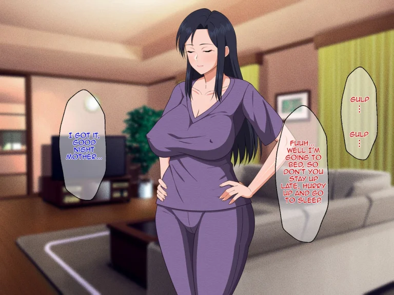 Shigoto Ningen de Kibishikatta Hahaoya wa Musuko to no Kinshin Koubi de Midara ni Aeide Jusei Suru|Strict Workaholic Mother is Gasping L porn comic picture 15