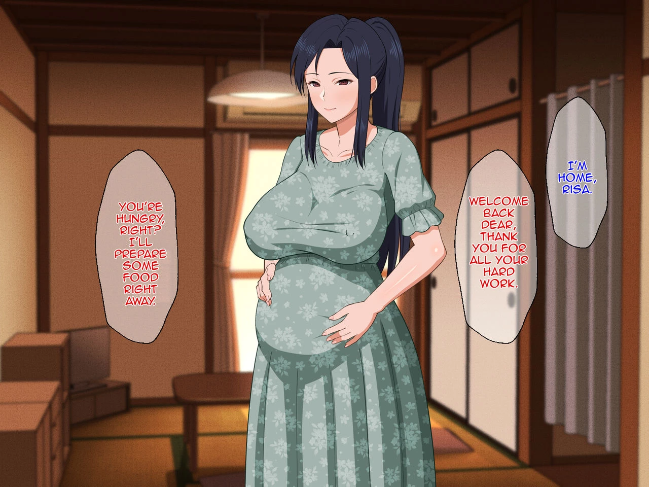 Shigoto Ningen de Kibishikatta Hahaoya wa Musuko to no Kinshin Koubi de Midara ni Aeide Jusei Suru|Strict Workaholic Mother is Gasping L porn comic picture 173