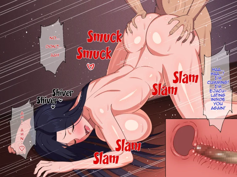 Shigoto Ningen de Kibishikatta Hahaoya wa Musuko to no Kinshin Koubi de Midara ni Aeide Jusei Suru|Strict Workaholic Mother is Gasping L porn comic picture 62