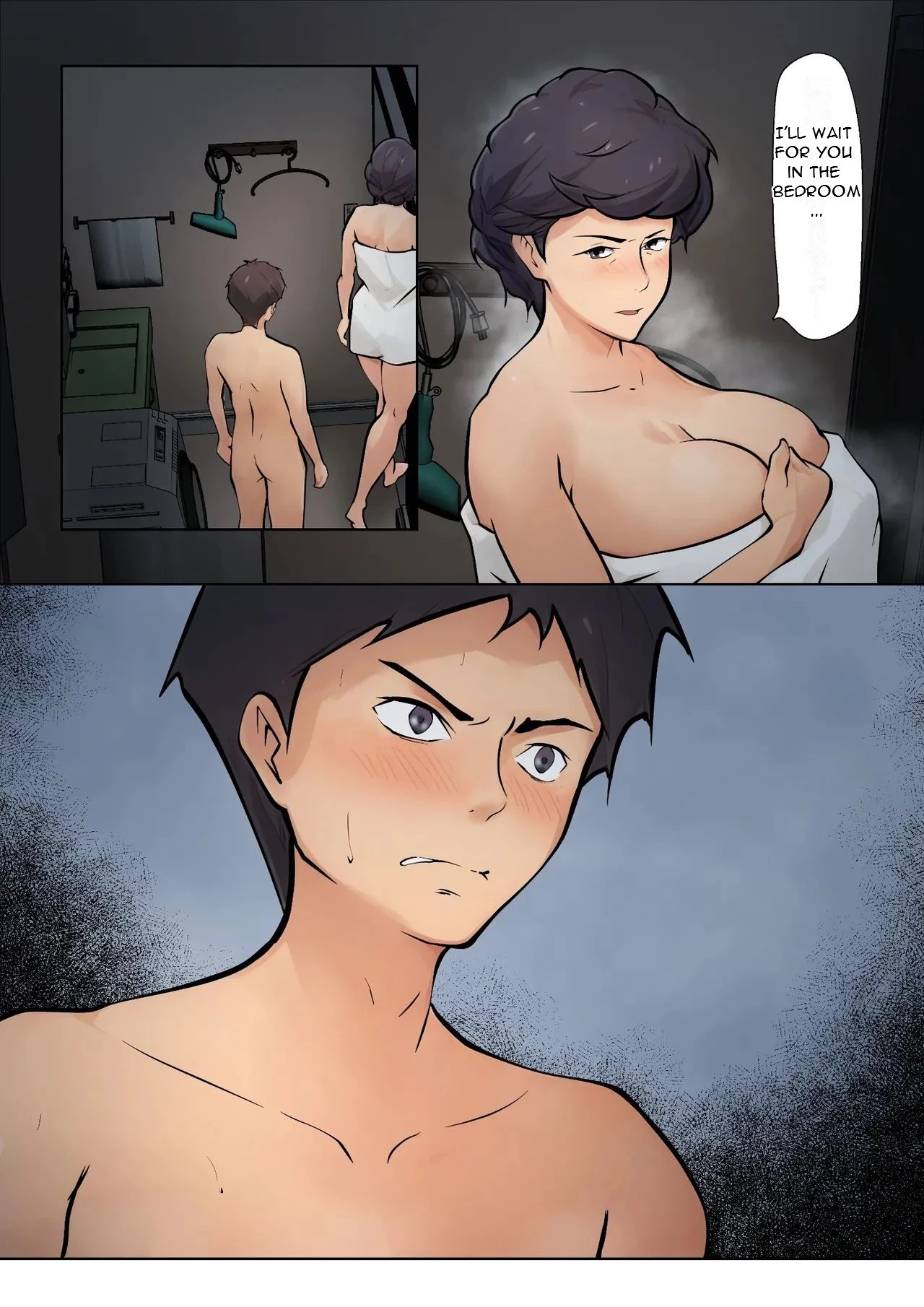 Shikatanaku Kaa-chan to Sex Shimasu 3 - I Have No Choice But to Sleep with My Mother 3 porn comic picture 7