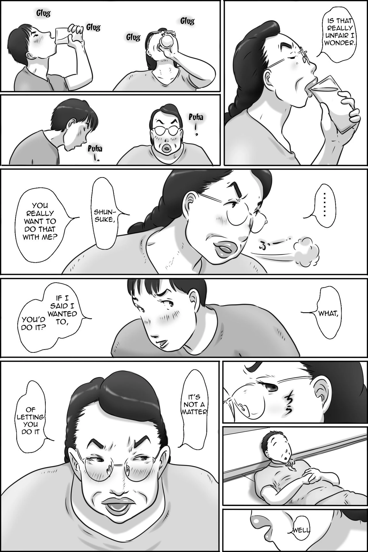 Shimura no Oba-chan | Aunt Shimura porn comic picture 13
