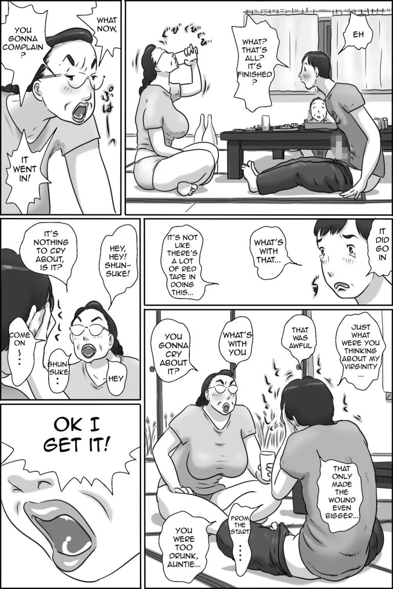 Shimura no Oba-chan | Aunt Shimura porn comic picture 17