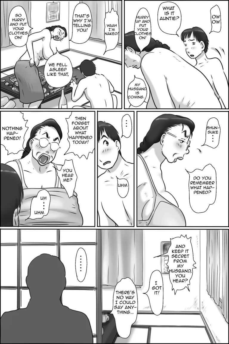 Shimura no Oba-chan | Aunt Shimura porn comic picture 56