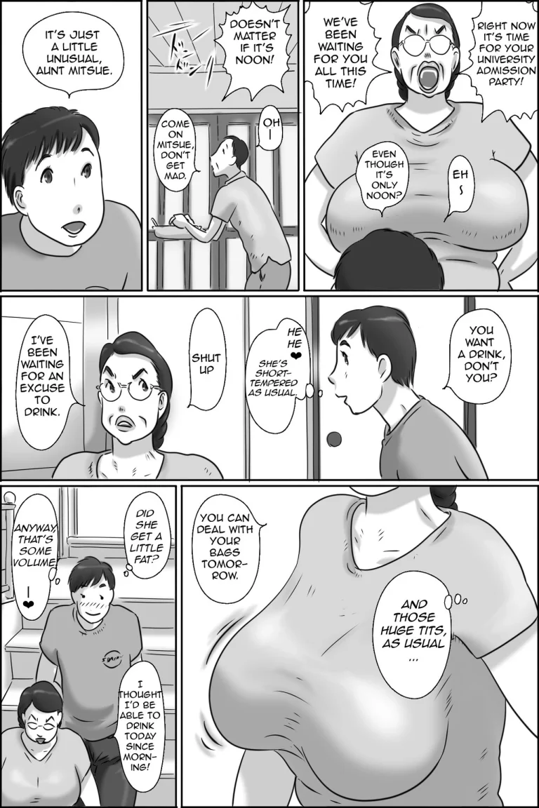 Shimura no Oba-chan | Aunt Shimura porn comic picture 6