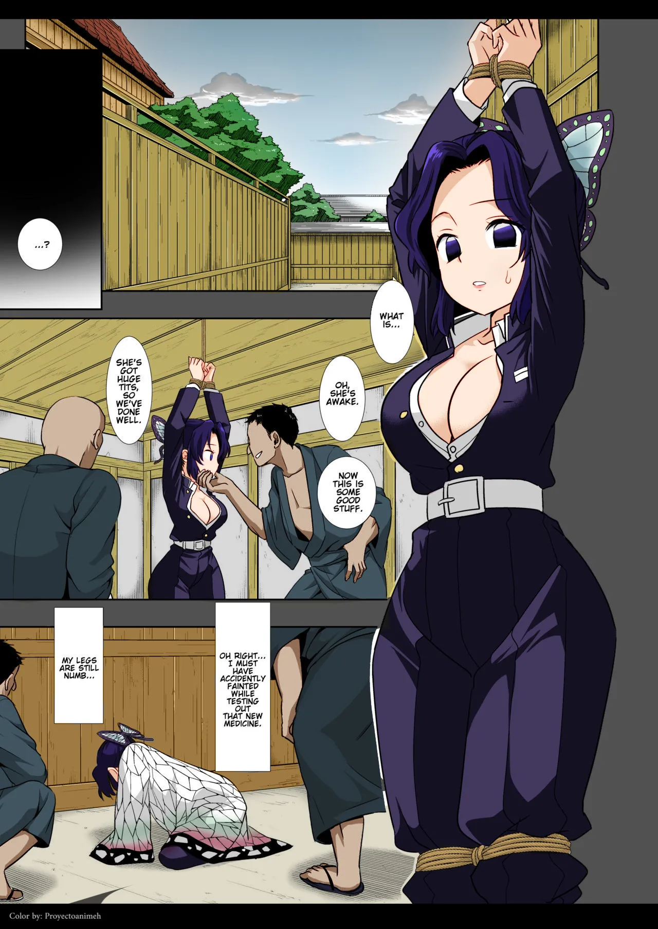 Shinobu's Bondage Rape | Shinobu Kousoku Rinkan porn comic picture 3