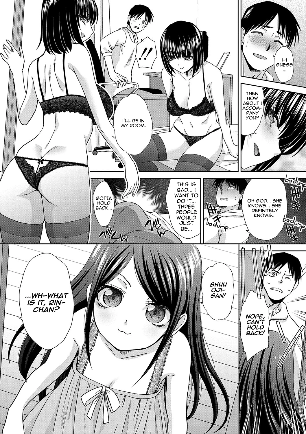 Shinseki Midara My Home Harem 3 porn comic picture 8