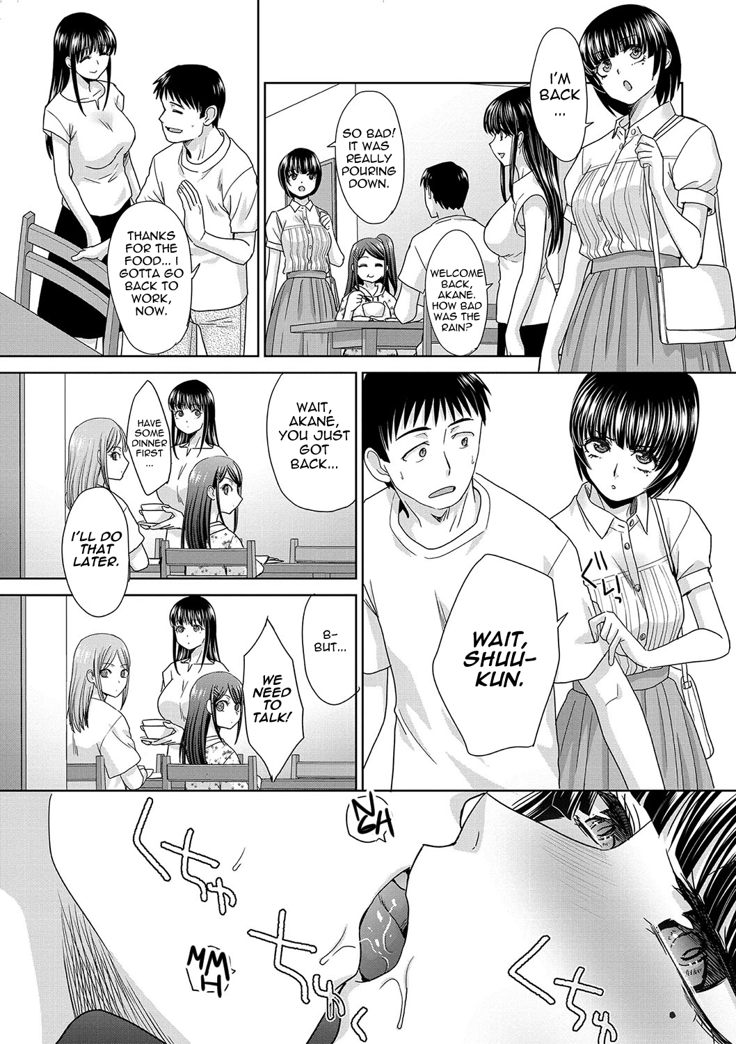 Shinseki Midara My Home Harem 6-7 porn comic picture 28