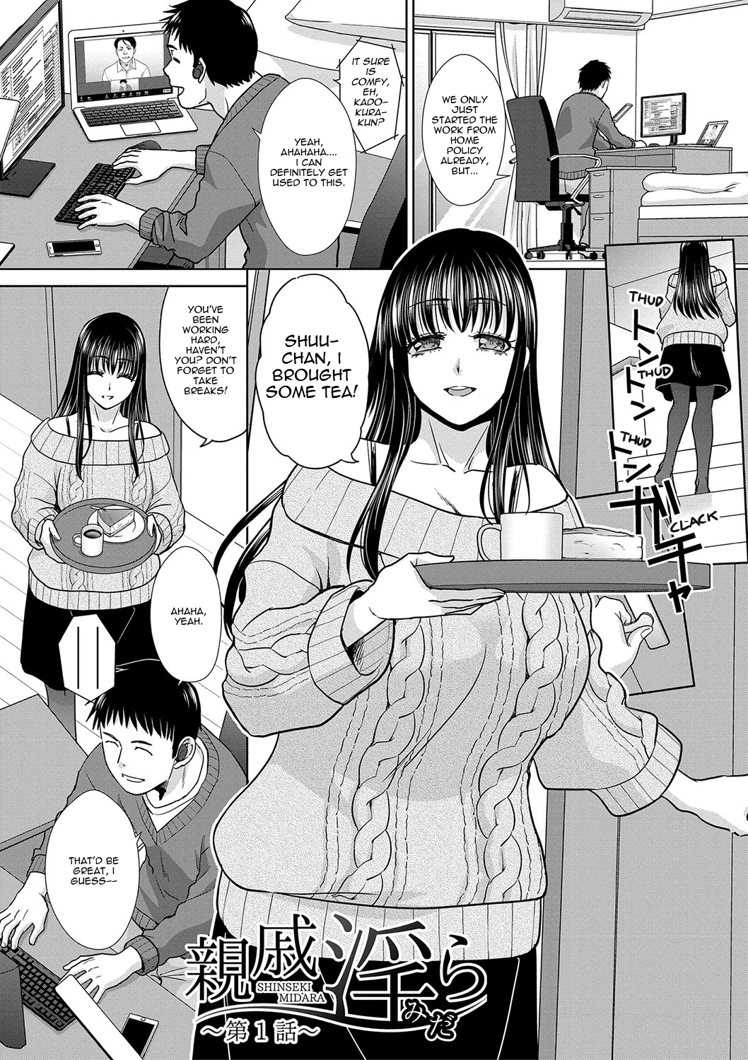 Shinseki Midara My Home Harem porn comic picture 2