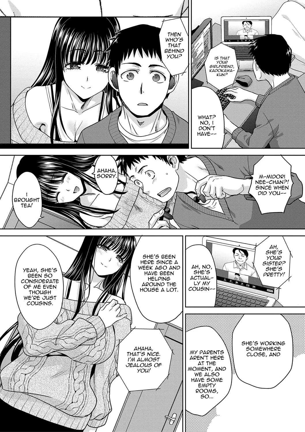 Shinseki Midara My Home Harem porn comic picture 3