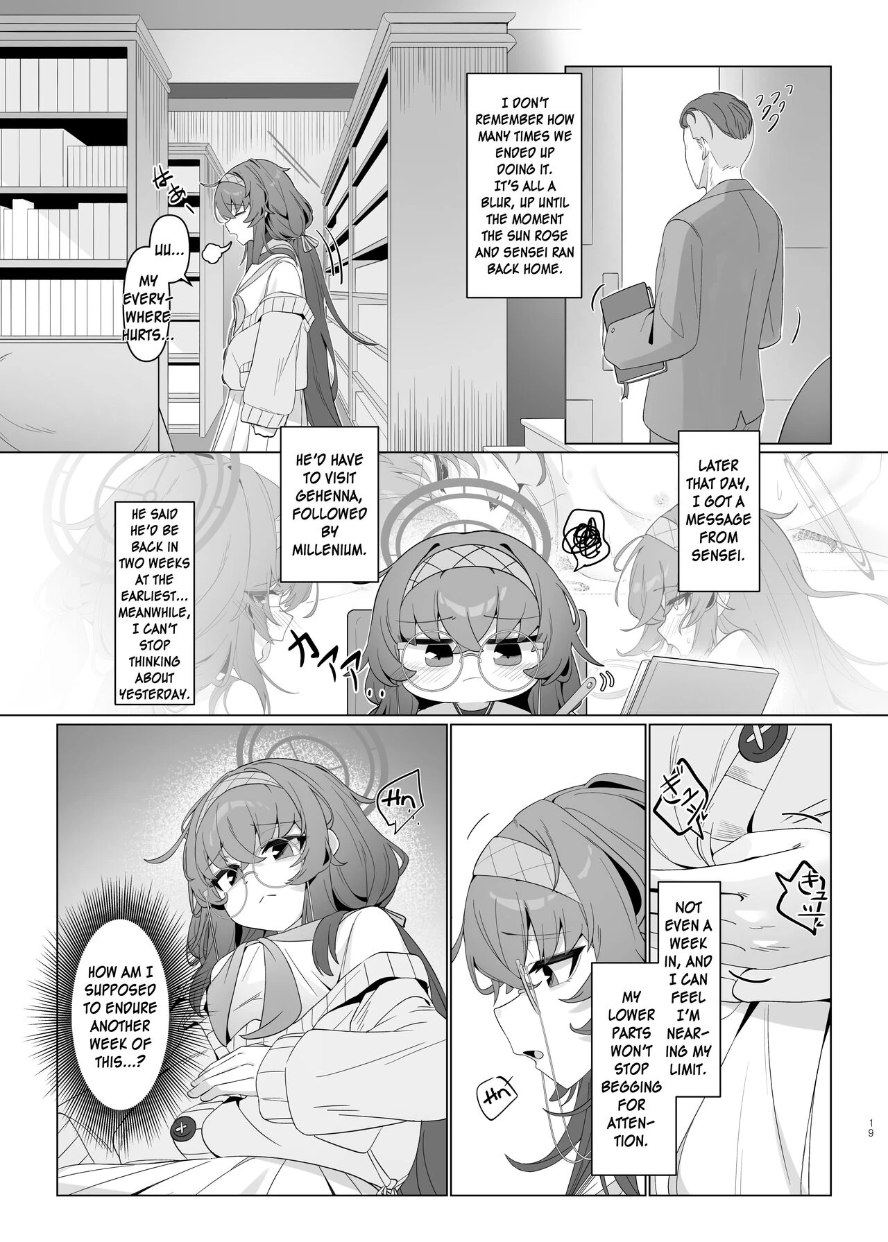Shippitsu Chuudoku porn comic picture 18