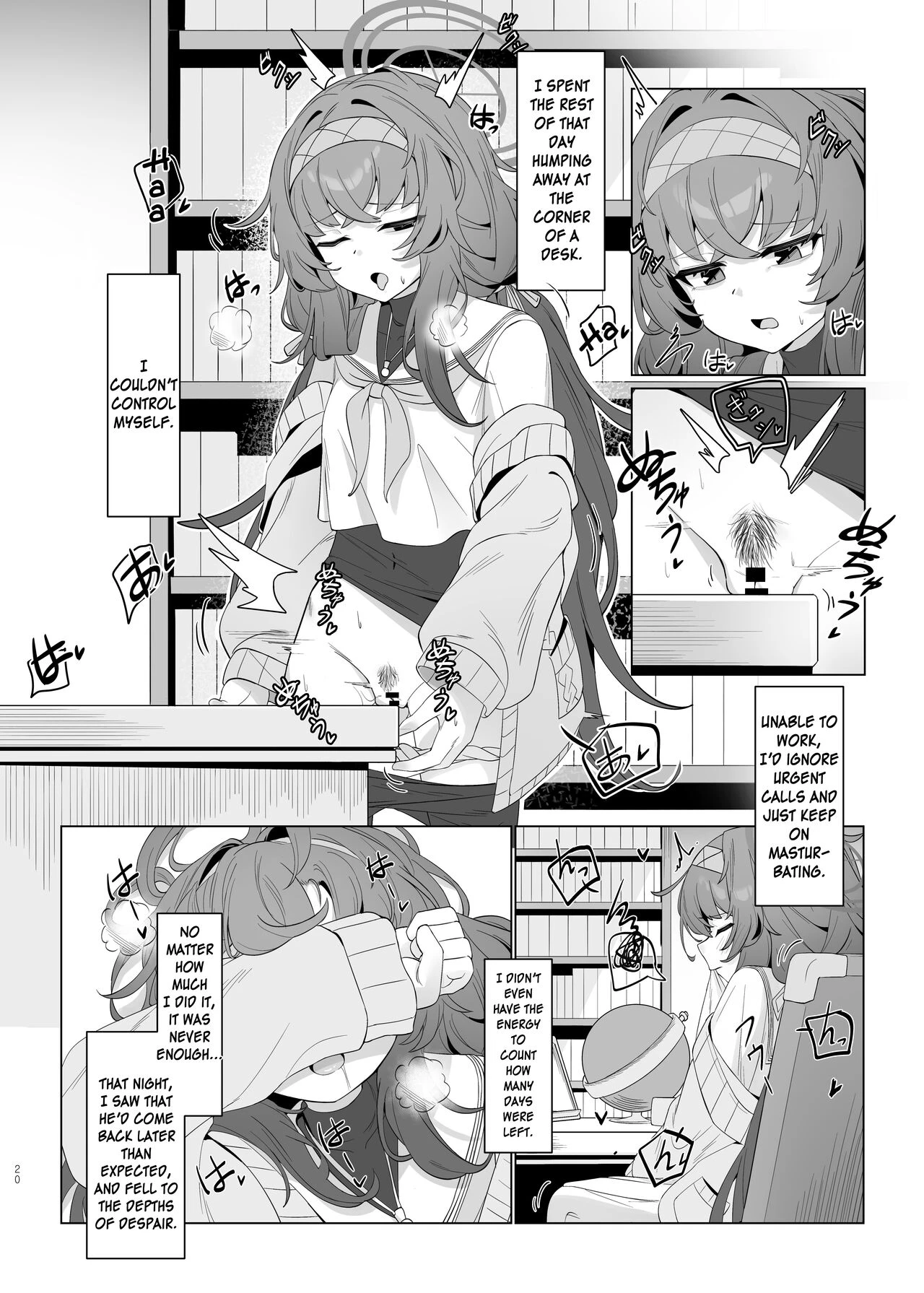 Shippitsu Chuudoku porn comic picture 19